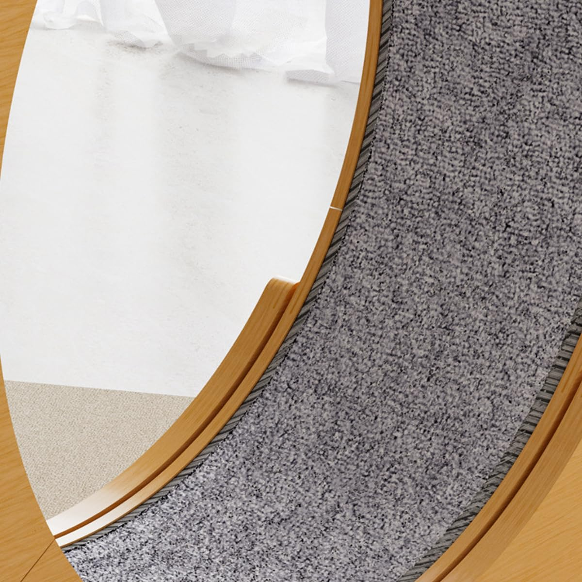 AIMALL Advanced Cat Treadmill: High-Quality Wooden Fitness Wheel with Silent Roller & Anti-Clip Features for Active Cats, Measuring 37X34.25 Inches image number 3