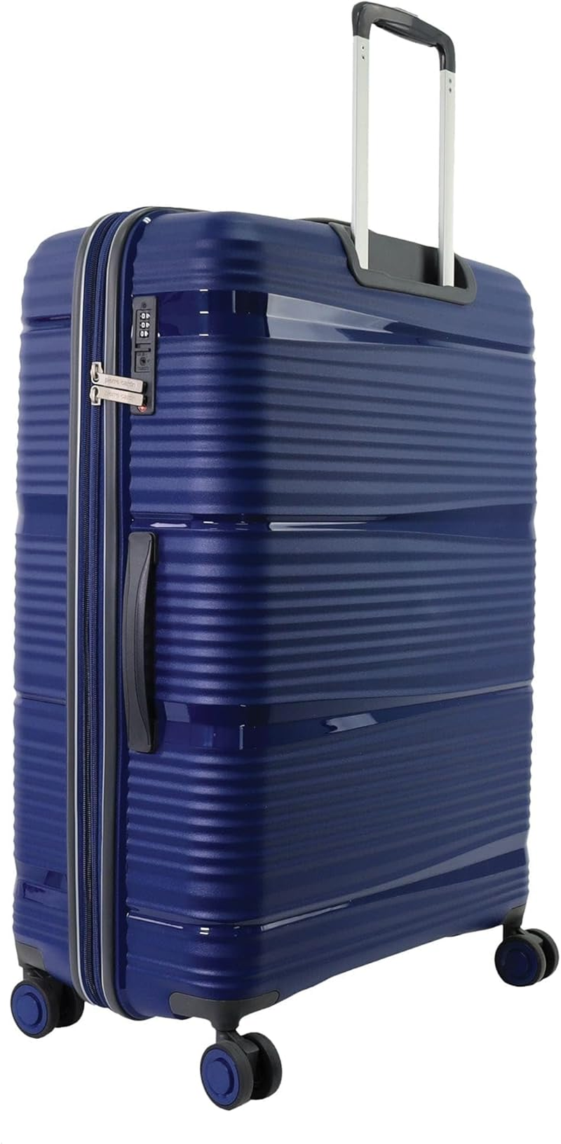Pierre Cardin Normandy 73Cm Large Hard Shell Suitcase in Navy image number 5