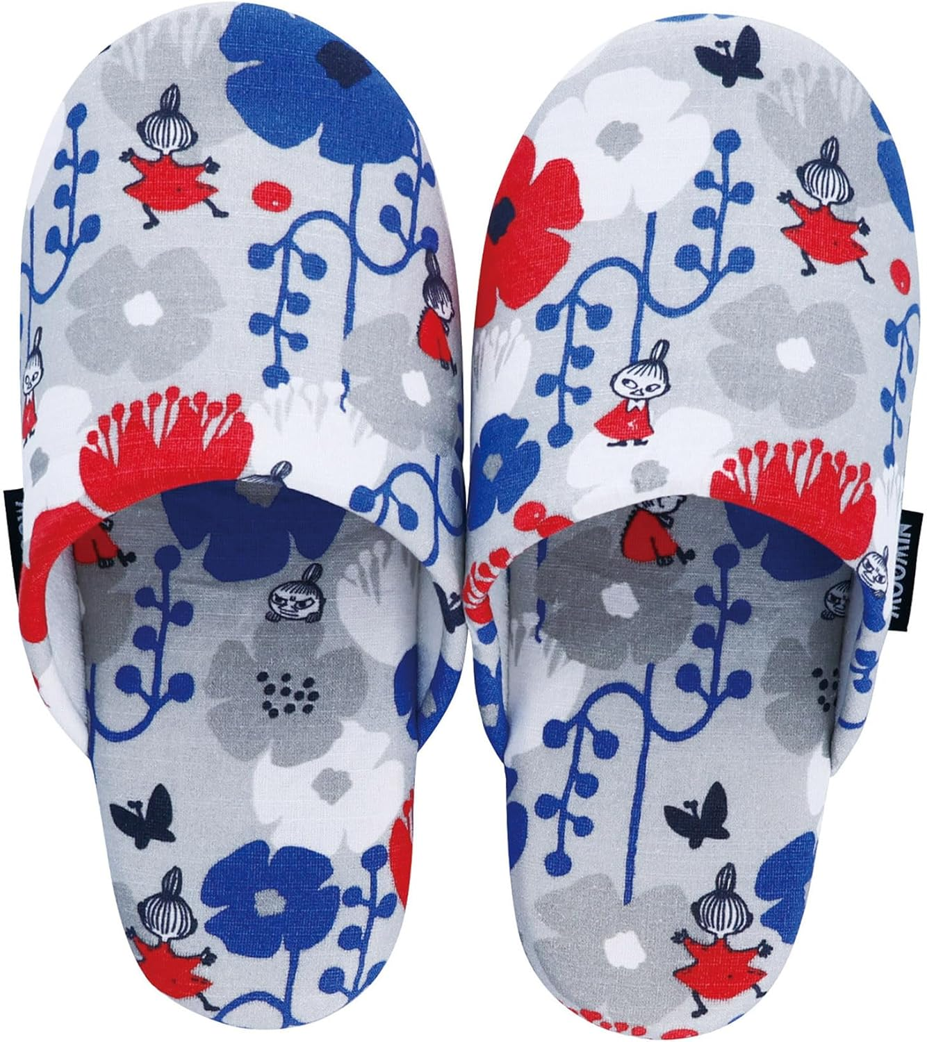 Marushin Cookia Moomin Slippers, Fits Approx. 8.7-9.4 Inches (22-24 Cm) image number 2