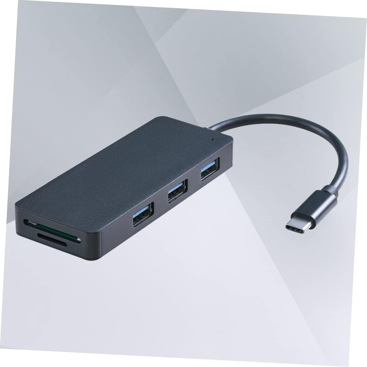 BETOOKY 3-Port USB 3.0 Hub 5 1 Laptop Hub Type- USB Hub Charging Adapter USB Power Adapter USB- USB Hub Individual Power Type Connectors to USB Gigabit Ethernet Docking Station image number 5