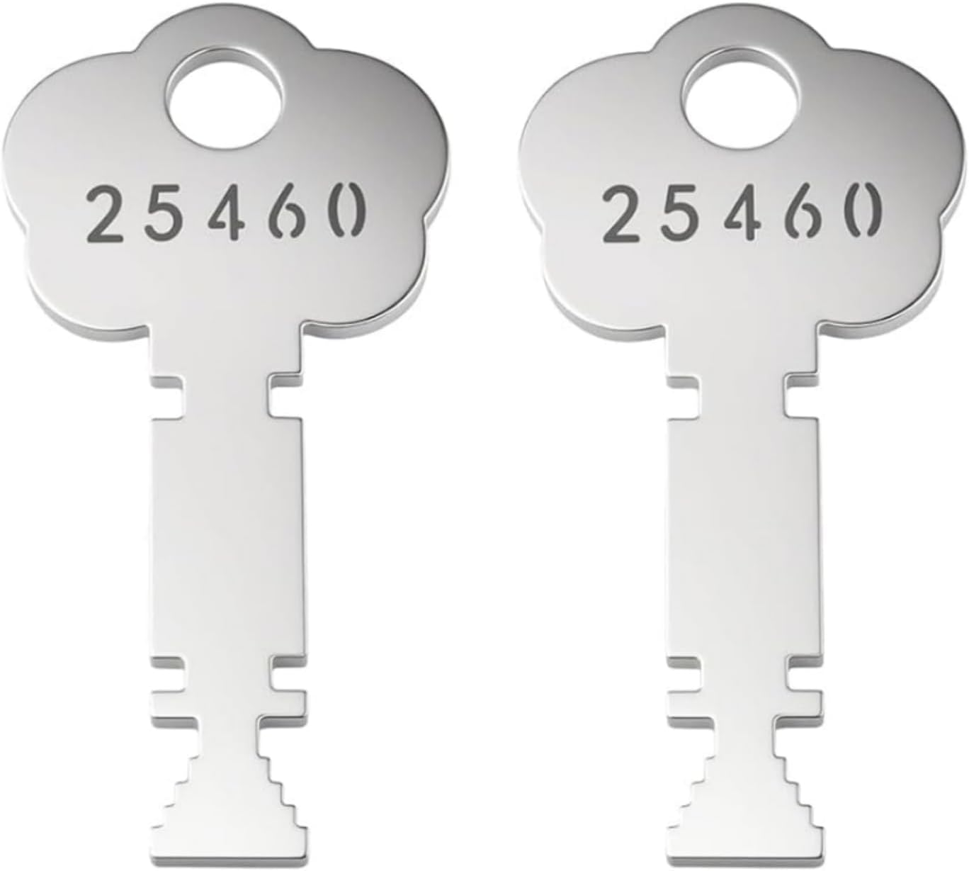 2Pcs Fire Alarm Box Key 25460 Replacement for Gamewell and Elevator Fire Master Alarm Box image number 6