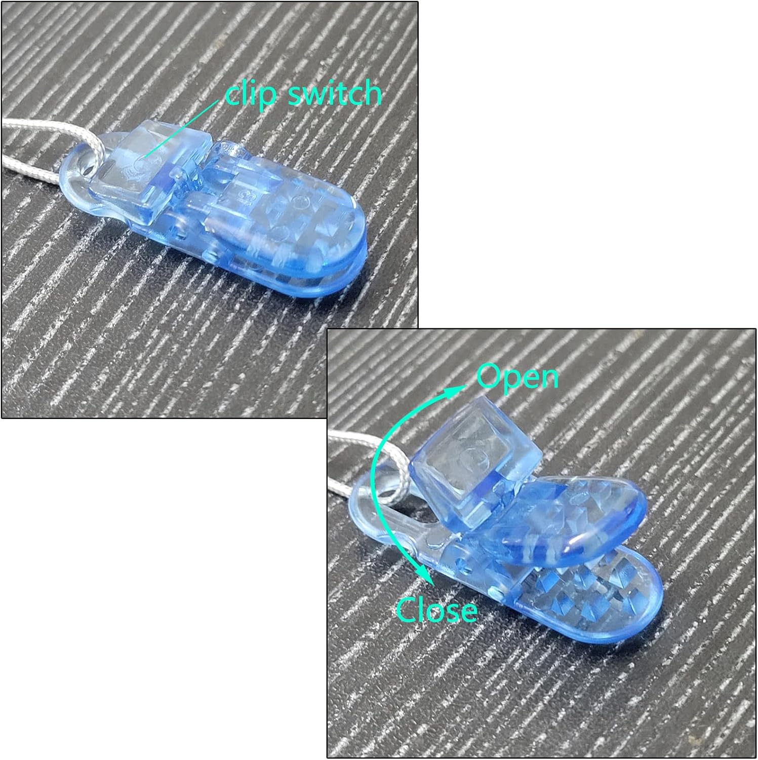 2 Sets Hearing Aid Clip Anti-Lost Lanyard Safety Retainer for Adults and Kids for 7Mm & 9Mm Silicone Loops with Storage Case image number 5