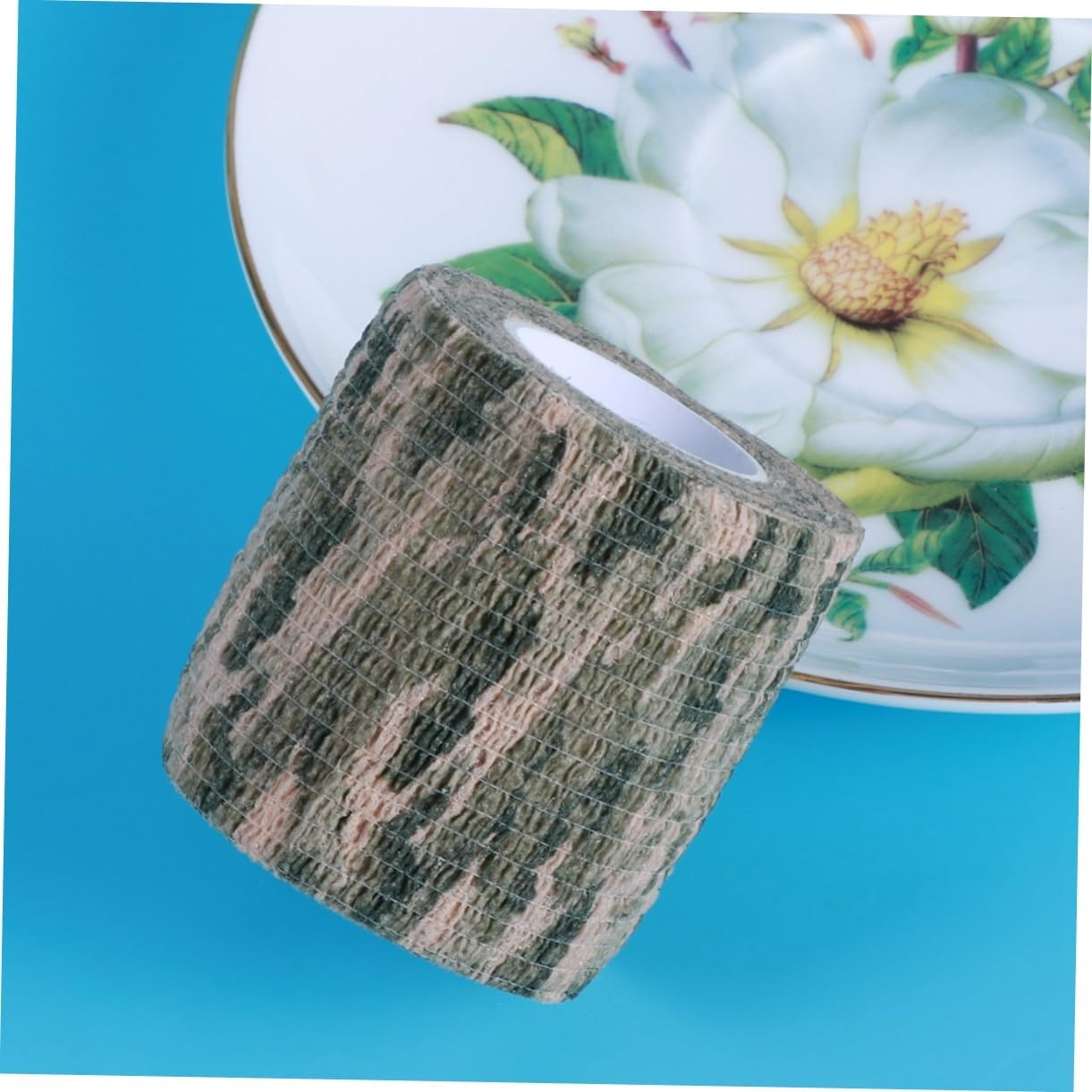 Camouflage Tape Self-Adhesive Telescopic Non-Woven for Outdoor Activities Enhances Grip Insulation image number 5