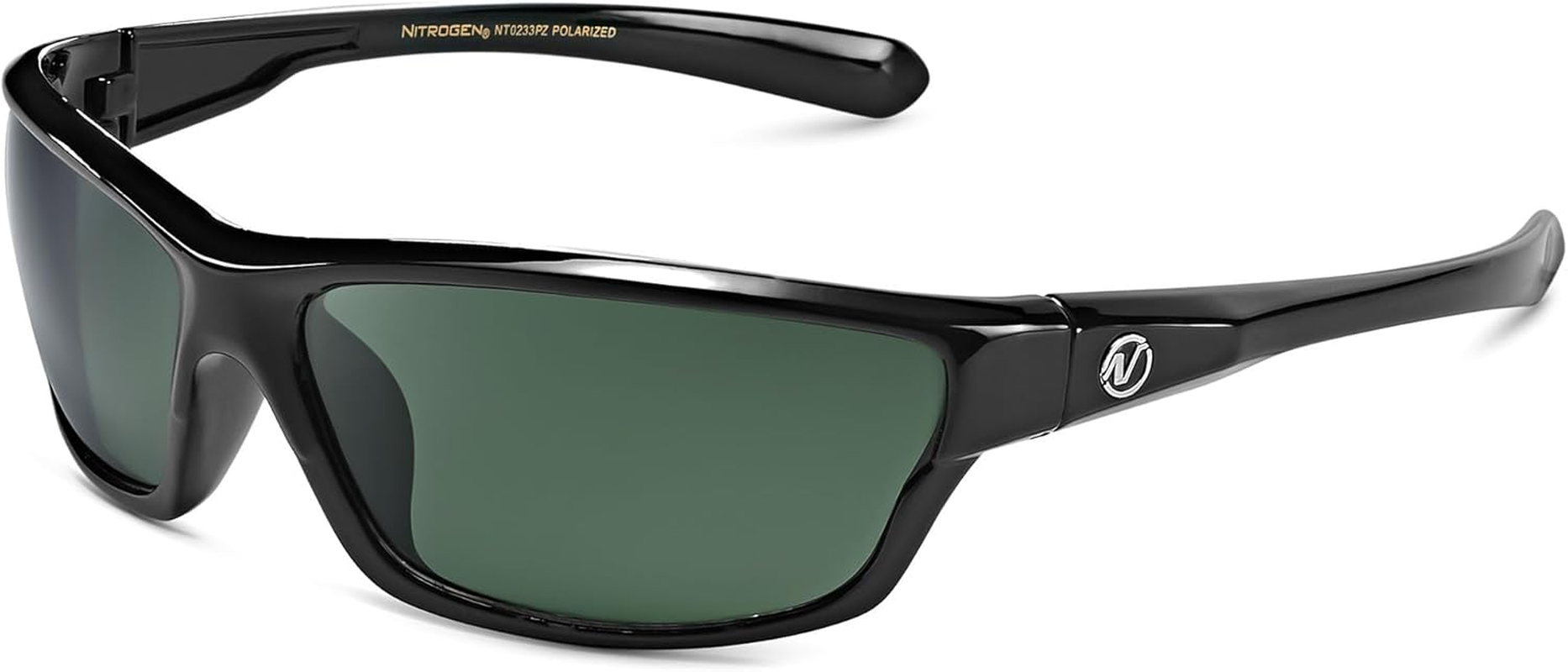 Nitrogen Polarized Wrap around Sport Sunglasses for Men Women UV400