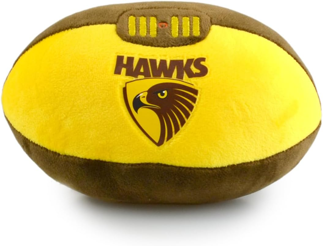 AFL Hawthorn Plush Footy Ball image number 1