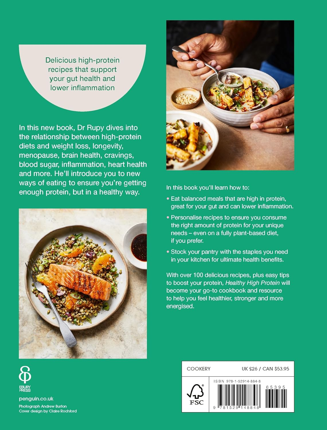 The Doctor'S Kitchen: Healthy High Protein: Supercharge Your Energy, Feel Stronger and Live Longer image number 4