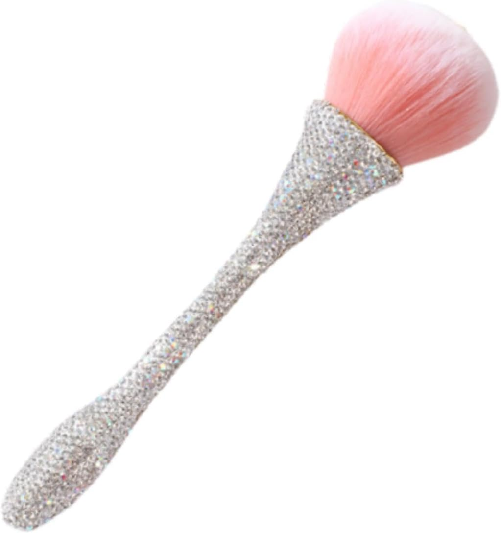 Eigell Makeup Brush,Blush Brush,Powder Makeup Brush,Loose Powder Brush for Makeup Setting Powder, Red