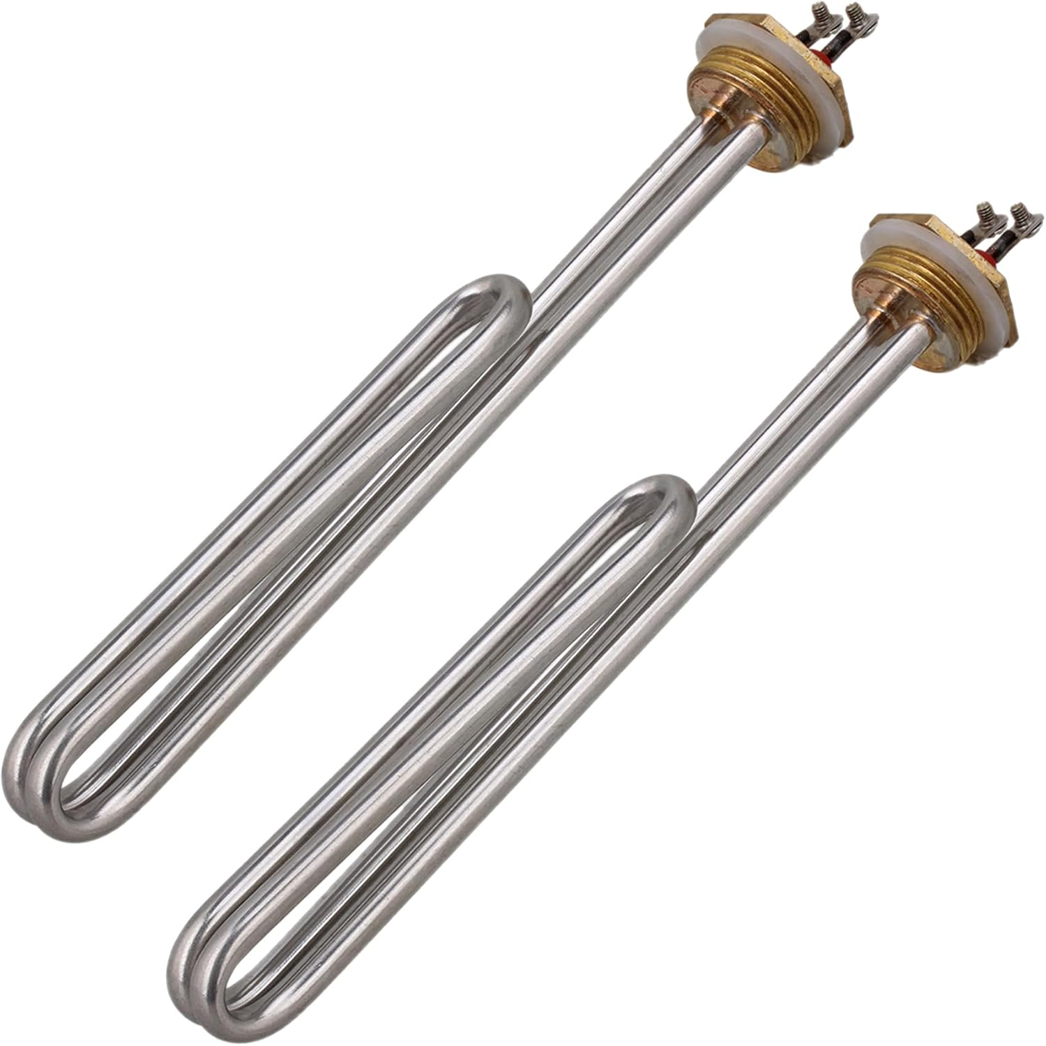 BQLZR AC220 Vwater Heater Heating Element Part 3000W DN25 1" BSP 32Mm Thread Pack of 2 image number 2