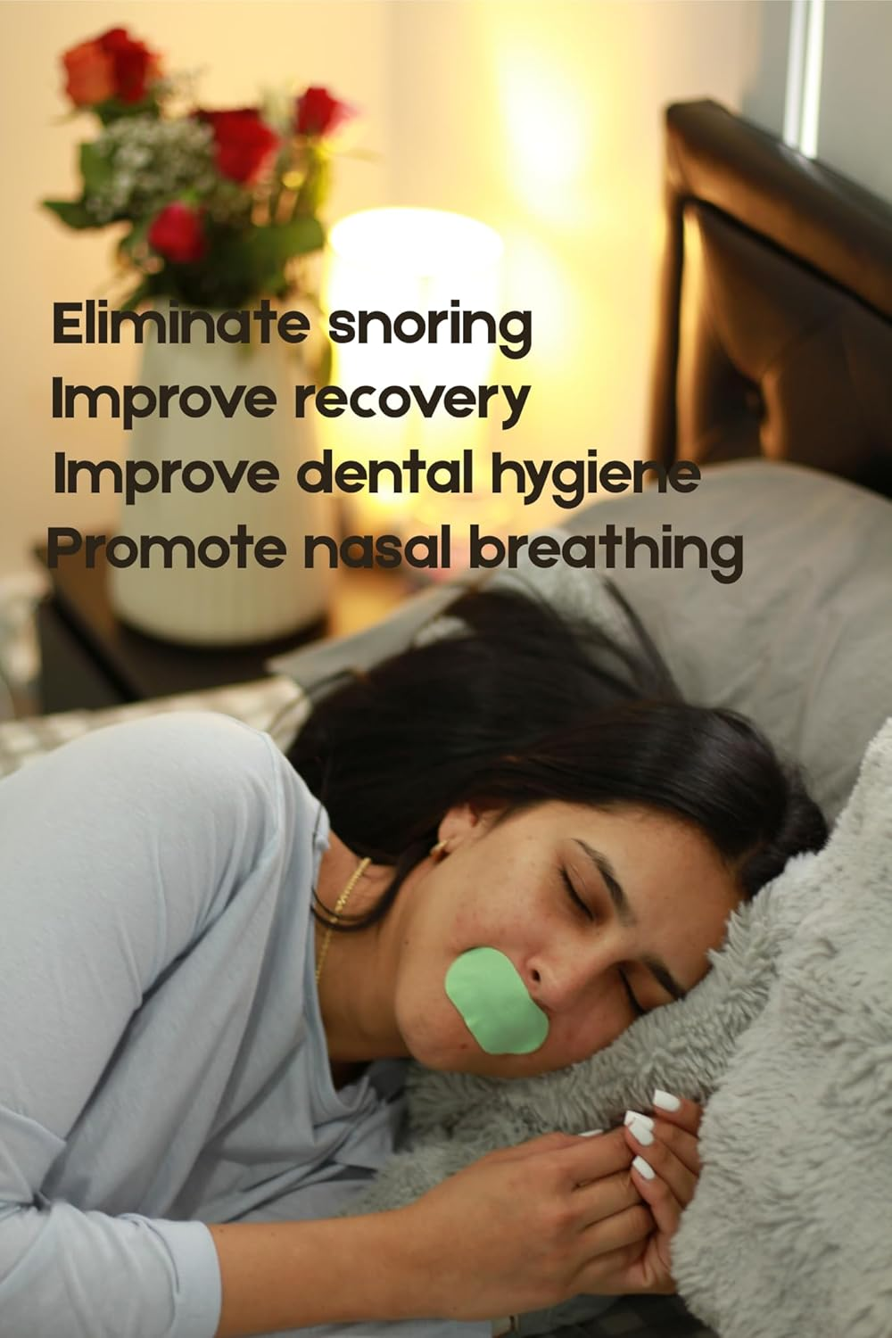 Rapidsnooze Calming Mouth Tape - anti Snoring Sleep Tape - Improve Sleep Quality- Get to Sleep Faster - Deeper Sleep - Buy 3 and save 10%