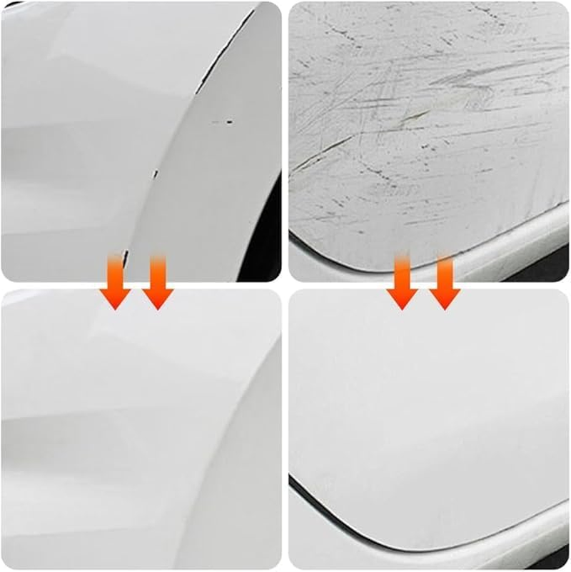 Car Scratch Remover Pen, 2025 New 2 in 1 Car Paint Scratch Repair, Upgrade Cars Scratch Remover Paste, Effective Scratch Repair Pen for Cars, Automotive Scratches Paint Pen (Gray)