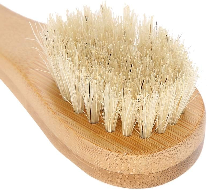 Face Brush, Dry Brush, Dry Body Brush Face Cleaning Tool Portable Wood Face Brush Dry Brushing Body Brush Daily Use Travel Use Bathroom for Home image number 6