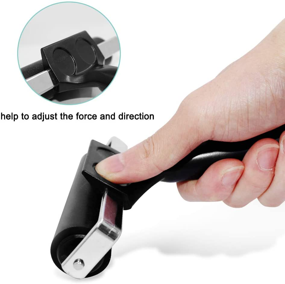 3Pcs Rubber Roller Brayer Rollers Glue Roller for Ink Paint Block Stamping, Printmaking Wallpaper and Arts & Crafts (1.37, 2.36 and 3.93 Inch) image number 6