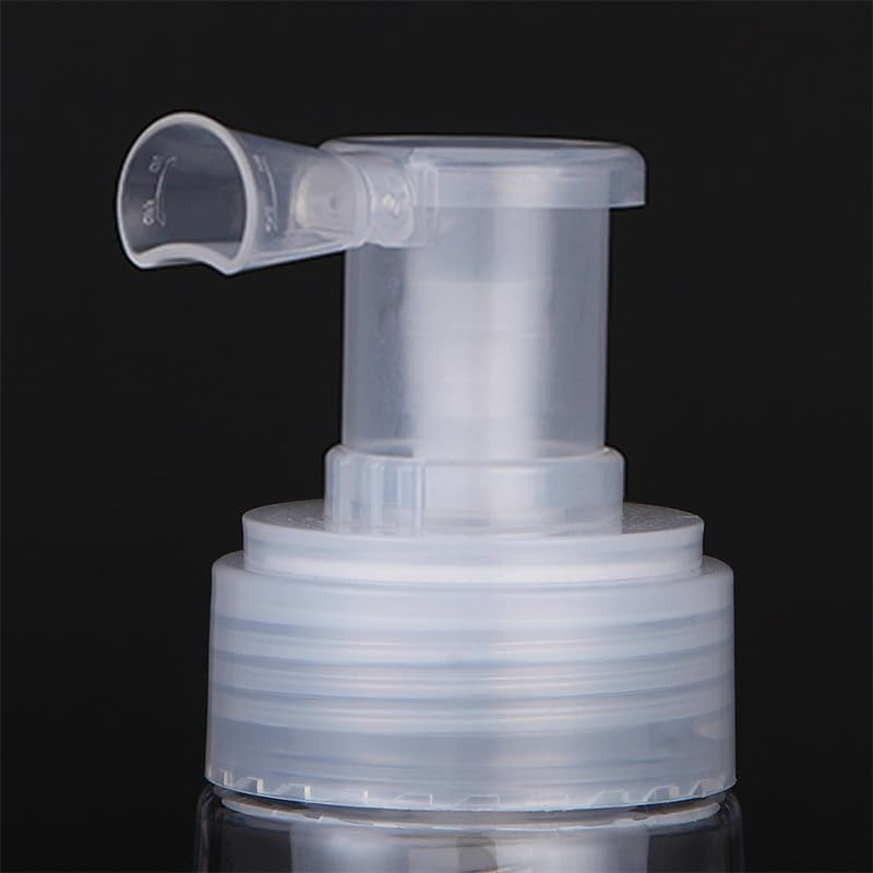 DRY Powder Spray Bottle, Empty Powder Travel Cosmetics Blower, Refillable Hair Fiber Applicator (Transparent, One Size) image number 6