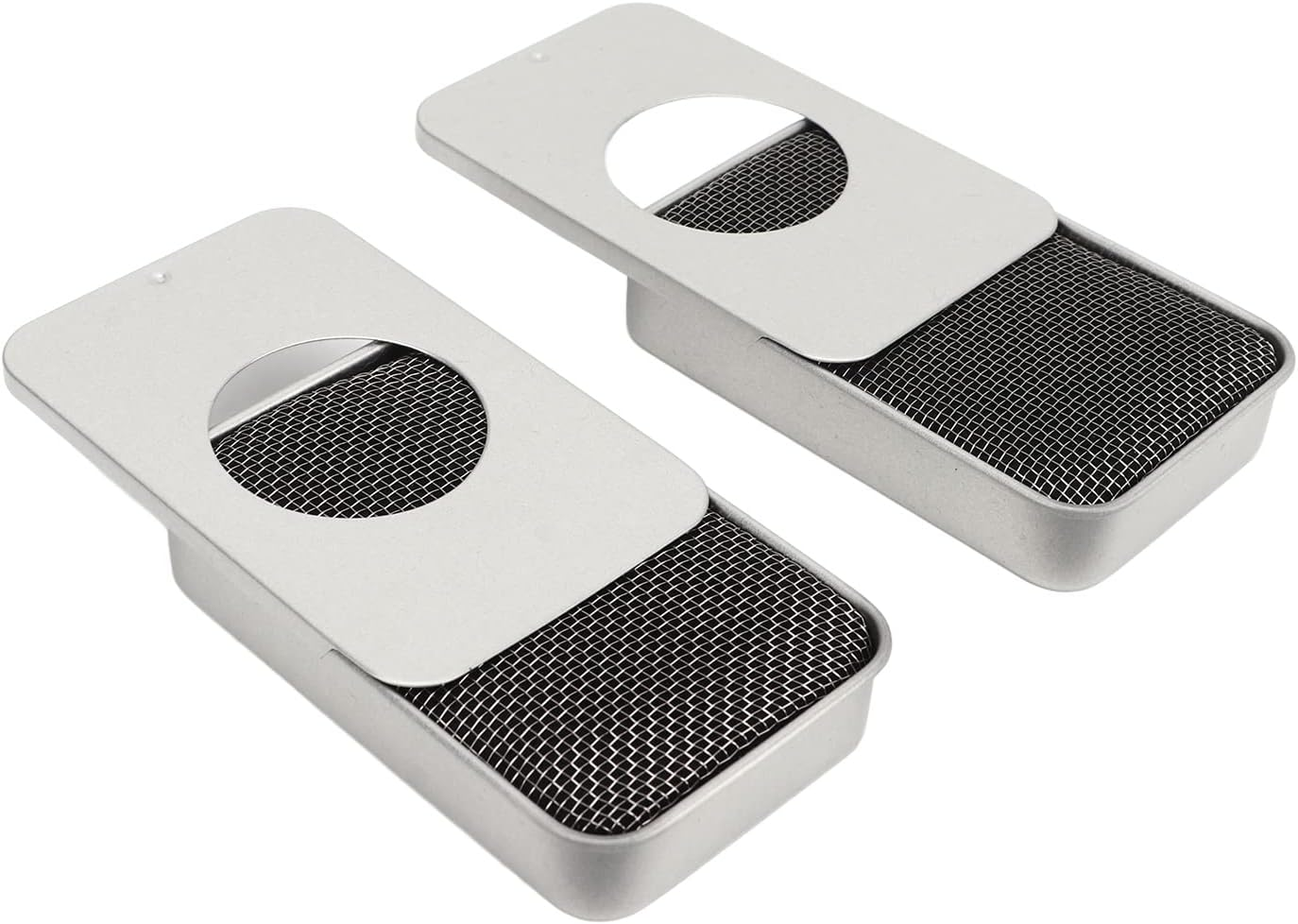 Bewinner 2PCS Camping Stove, Mini Lightweight Stainless Steel Stove for Alcohol or Solid Fuel, Alcohol Stove for Outdoor Camping Backpacking Hiking image number 4