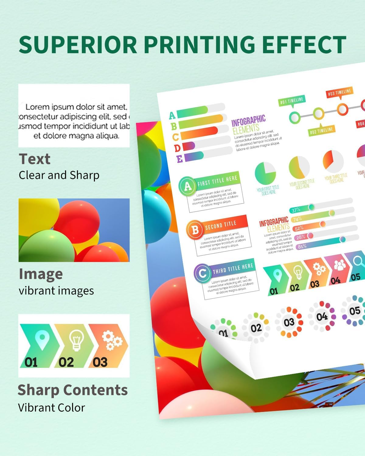 Ondula 212XL Ink Cartridge Compatible for Epson 212 XL 212XL Ink Cartridges for Expression Home XP-2100 XP-3100 XP-3105 XP-4100 Workforce WF-2810 WF-2830 WF-2850 (5 Pack) image number 5