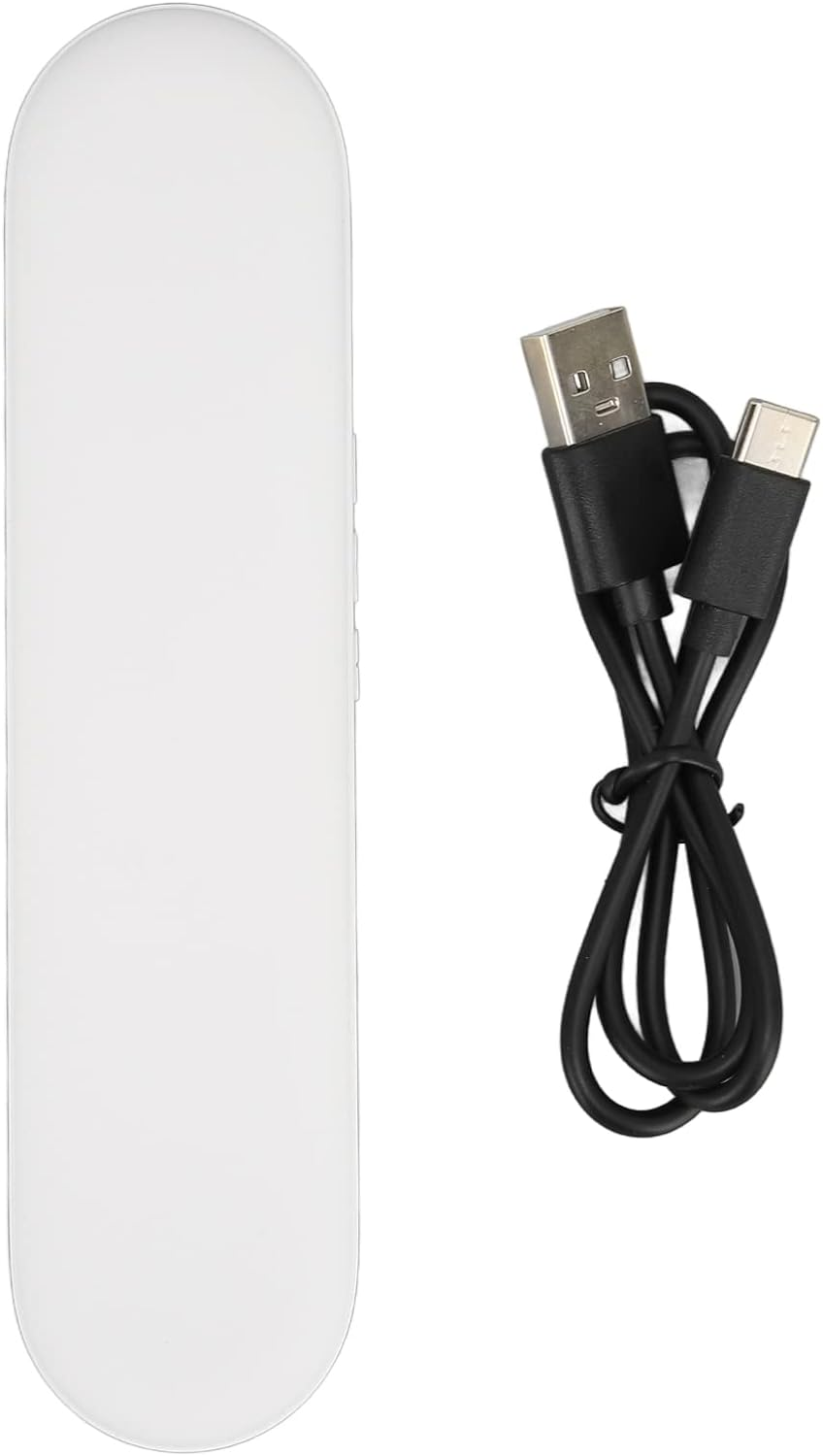 Bluetooth Pillow Speaker, Wireless Bone Conduction Pillow Speaker with Stereo Bass for Deep Sleeping, Mini Portable Sleep Aid Sound with Volume Control Timer Function (White) image number 4