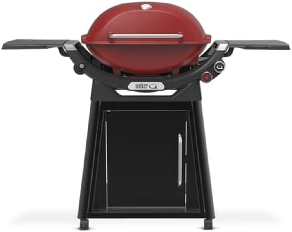Weber Family Q+ Premium Gas BBQ (Q3200N+ - Latest 3Rd Generation) - LPG Flame Red - Flame Red image number 1