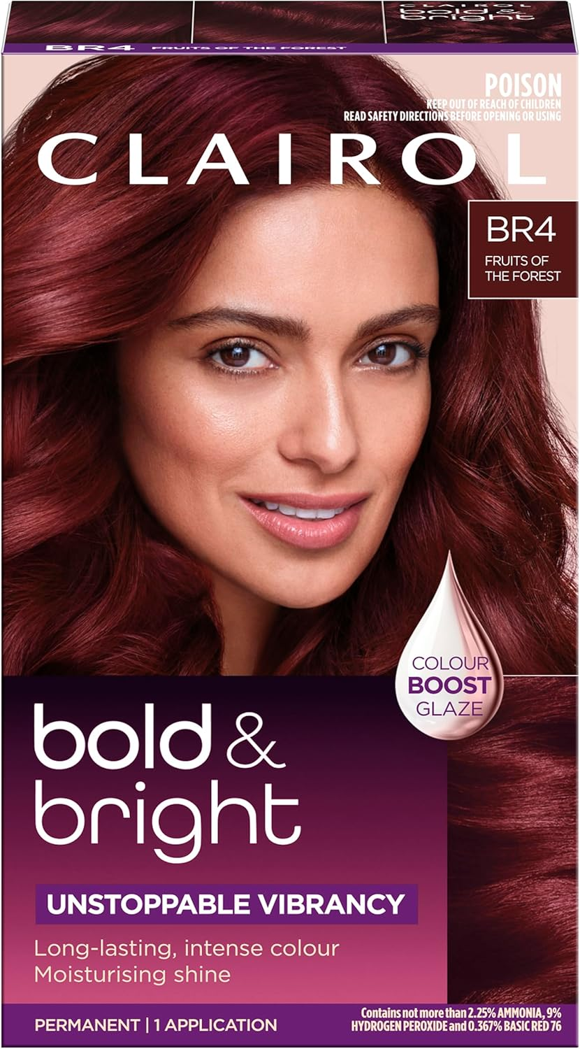 Clairol Bold & Bright Permanent Hair Colour BR4 Fruits of Forest image number 5