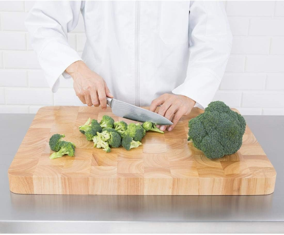 Vogue Wooden Rectangular Chopping Board, Large, 610 X 455 X 45 Mm Size image number 3