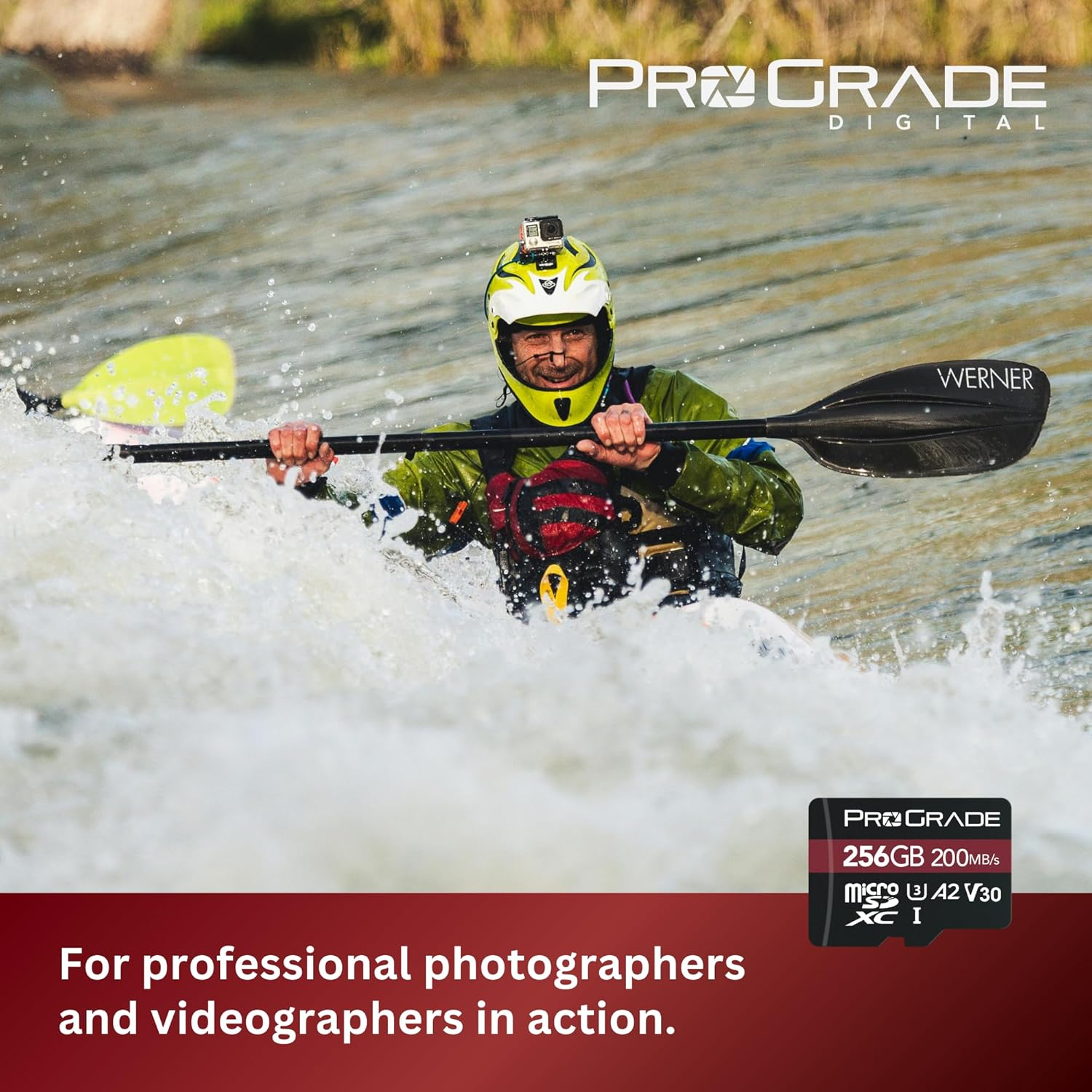 Prograde Digital Microsd Memory Card - V30 Microsd Card for DSLR and Action Cameras - High Speed Transfer of Files & Large Storage - up to 200Mb/S Read Speed (256GB) image number 6