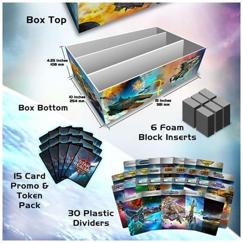 White Wizard Games Star Realms Universal Storage Box Storage Box