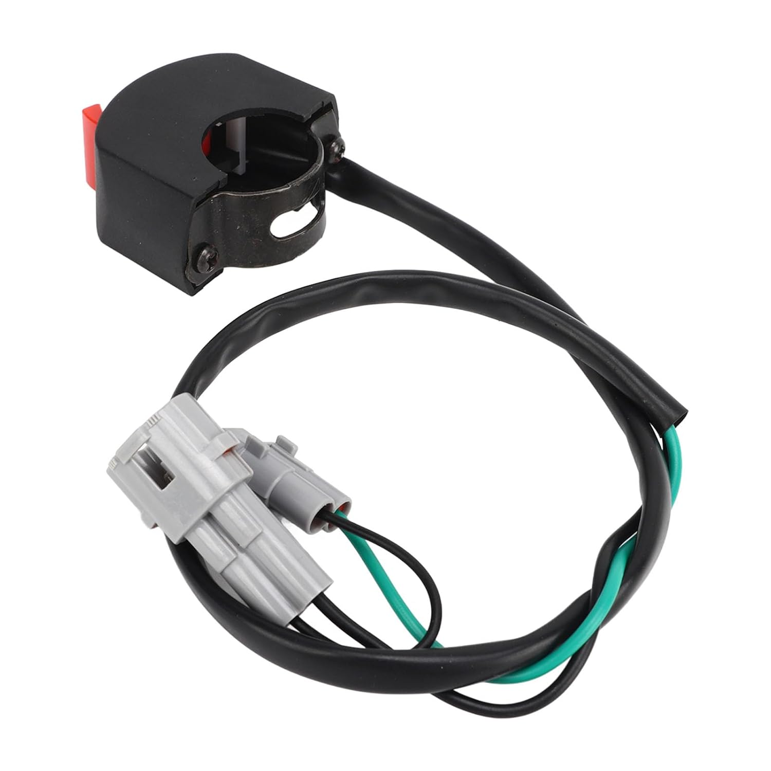 Handlebar Control Switch, Professional, Durable, Easy to Install, Lightweight Handlebar Headlight Switch, Fit for Motorcycles