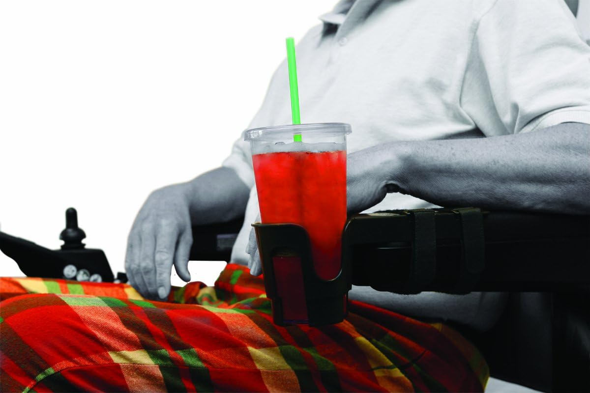 The Nearly Universal OH - Wheelchair Cup Holder image number 5