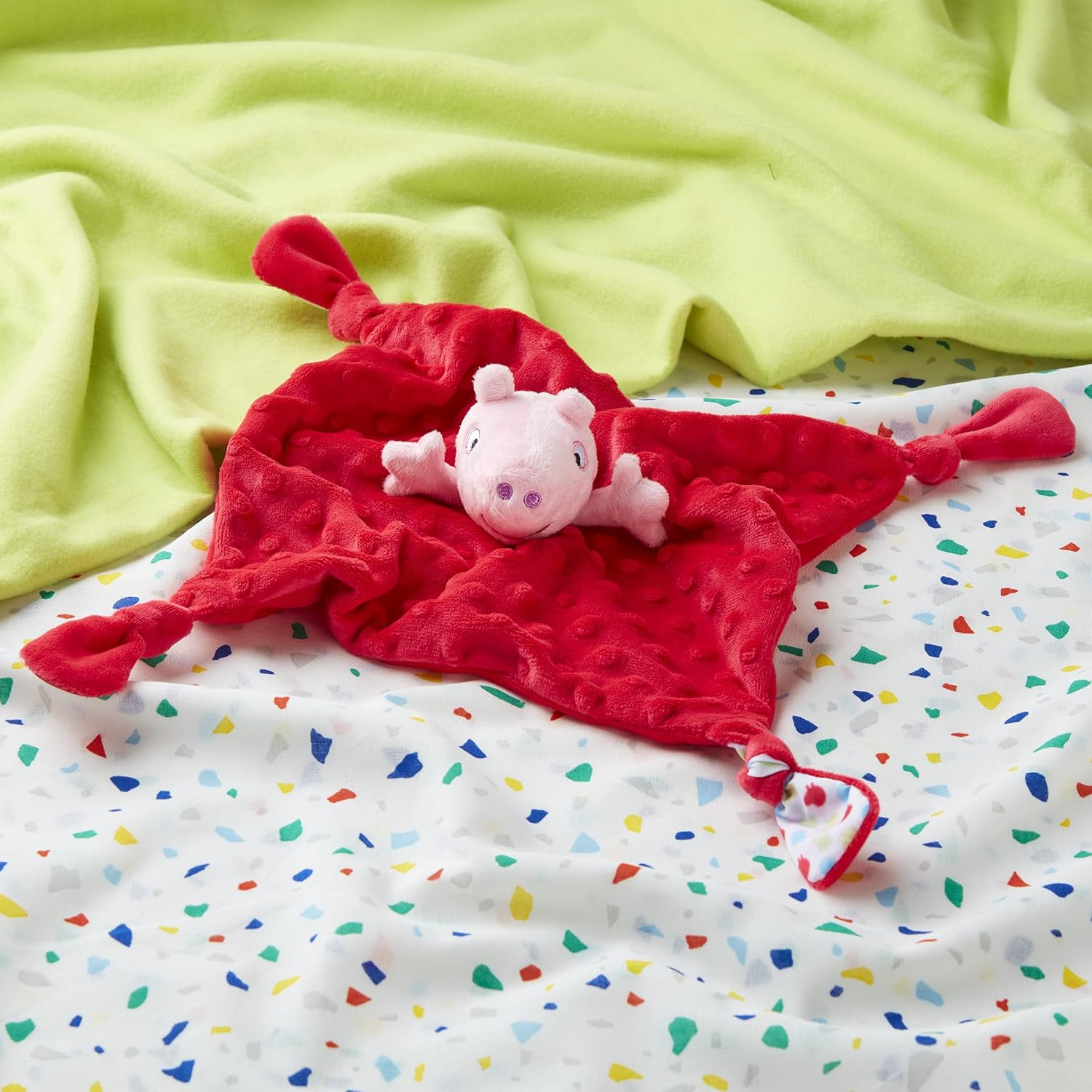Peppa Pig My First Peppa Supersoft Blanket, Baby Toy, First Toy, Comforter Blanket, Early Play Development Toy image number 3