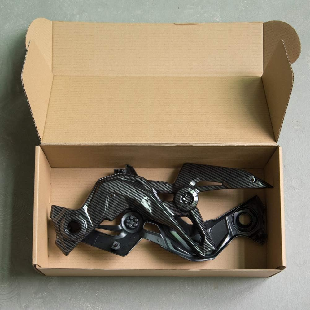Motorcycle Injection Front Side Trim Panel Frame Body Cover Fairing Protection Decoration Kit for K-Awasaki Z900 ZR900 Z ZR 900 Z-900 2020 2021 2022 2023 Motorbike Accessories Parts (Carbon Look) image number 2