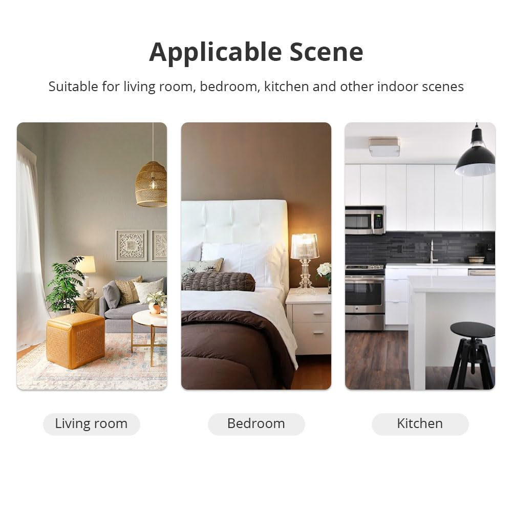 Matter Smart Light Switch, 2.4G Hz Wifi, Require Neutral Wire, Smart Switches for Lights Work with Home Smartthings Google Home App Control (2 Gang) image number 3