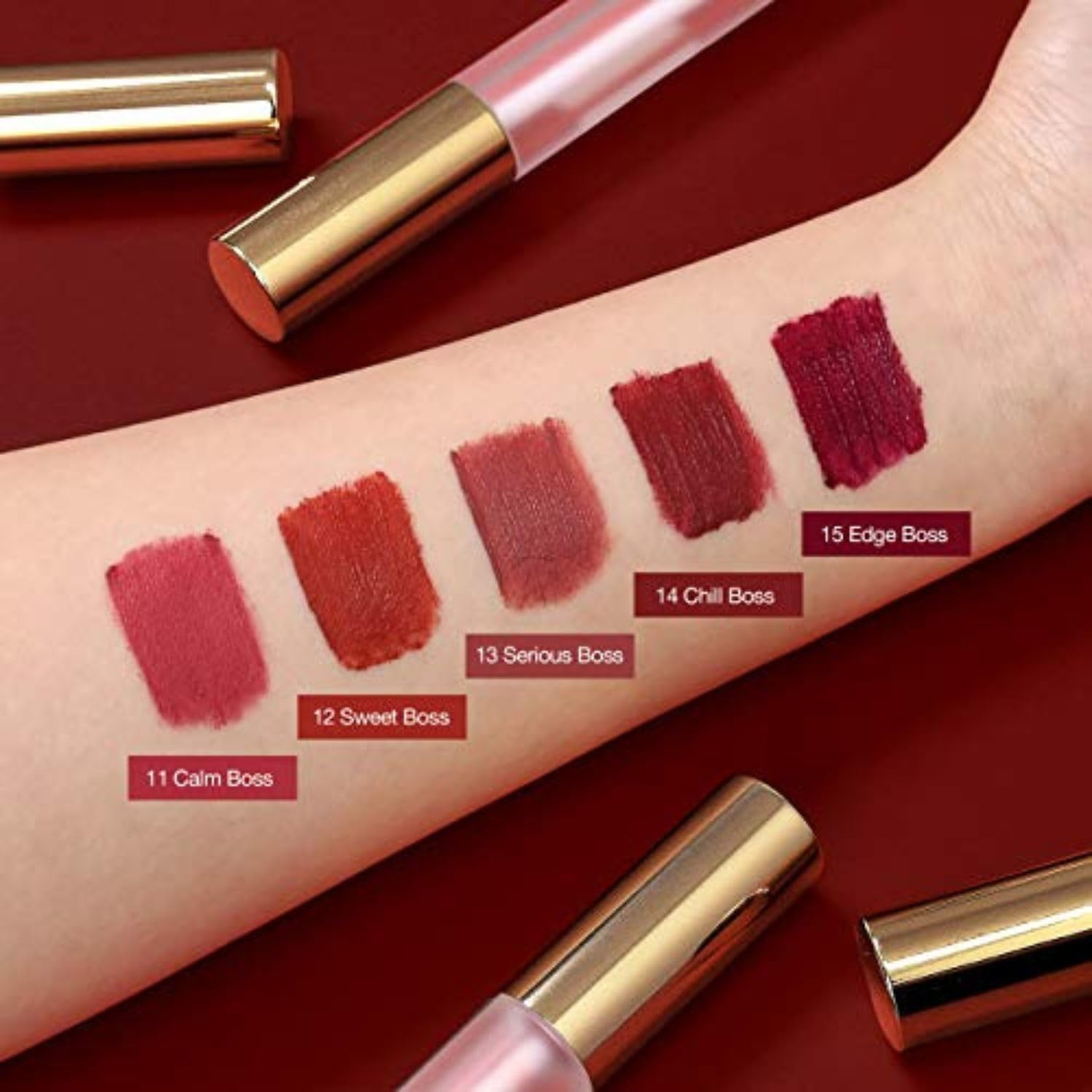 BBIA Last Velvet Lip Tint - Soft & Creamy Matte Finish Lip Stain, Blur Effect with Velvety Texture, Long-Lasting, High Pigment, Lightweight, Non-Drying, Korean Lip Makeup (11 CALM BOSS) image number 4