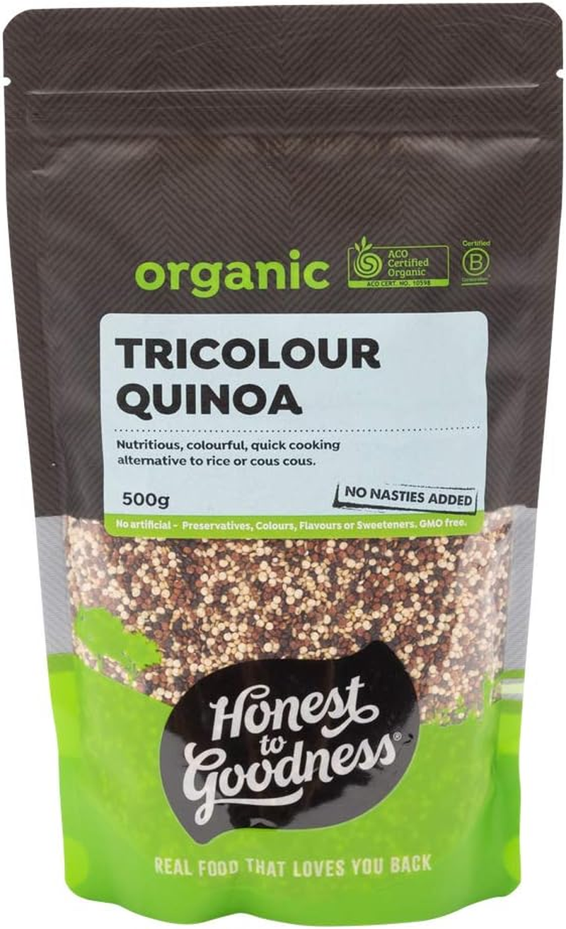 Honest to Goodness Organic Tricolour Quinoa 500 G