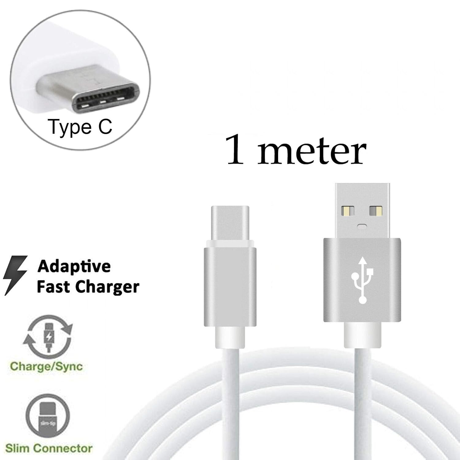 Type-C Fast Data Charger USB Cable for Samsung Galaxy A11 A21S A31 A42 A51 A71 (1)