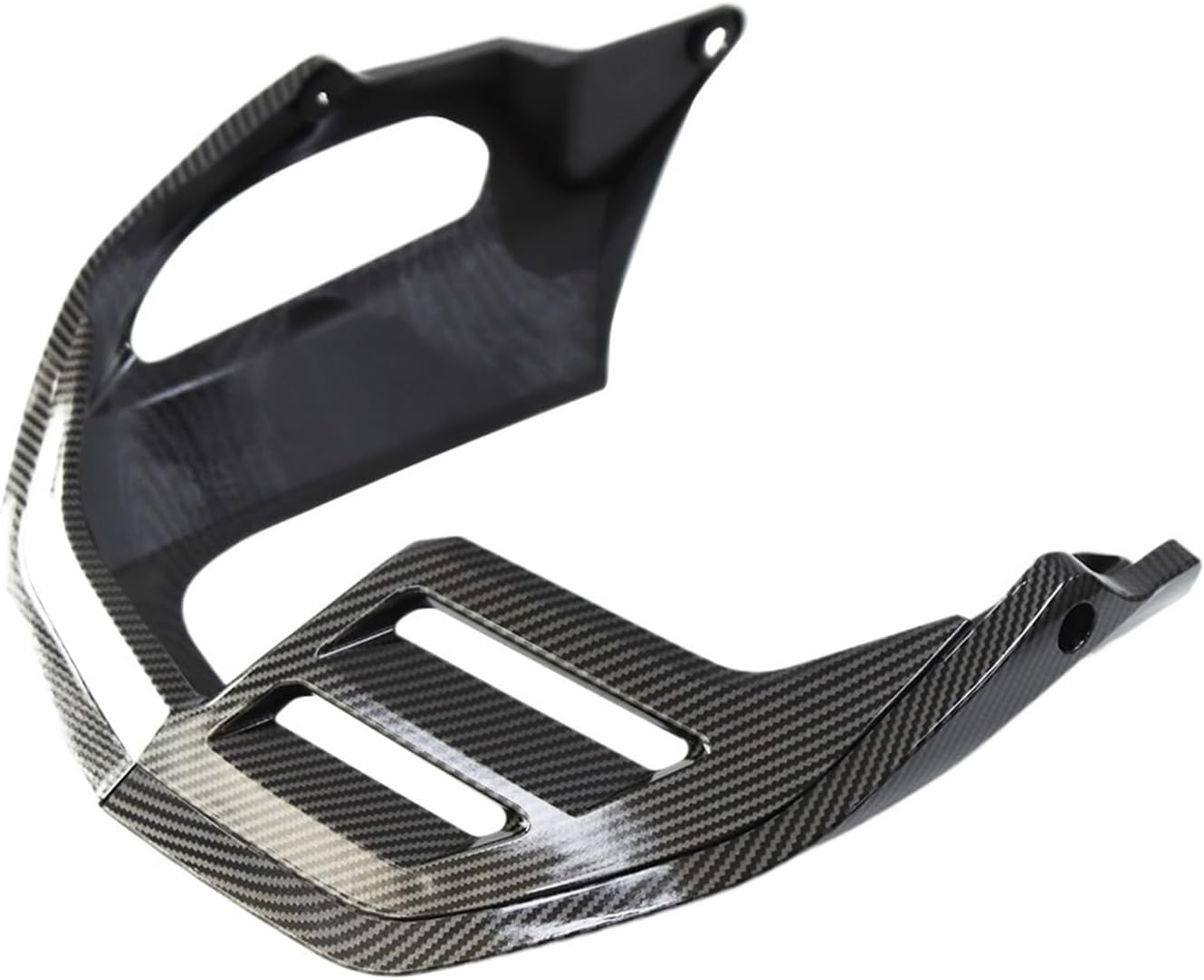 For CB650R 2019-2024 Motorcycle Belly Pan Engine Spoiler Lower Fairing Frame Panel Protector Compatible with CBR 650 R 650R(Carbon Fiber Color)