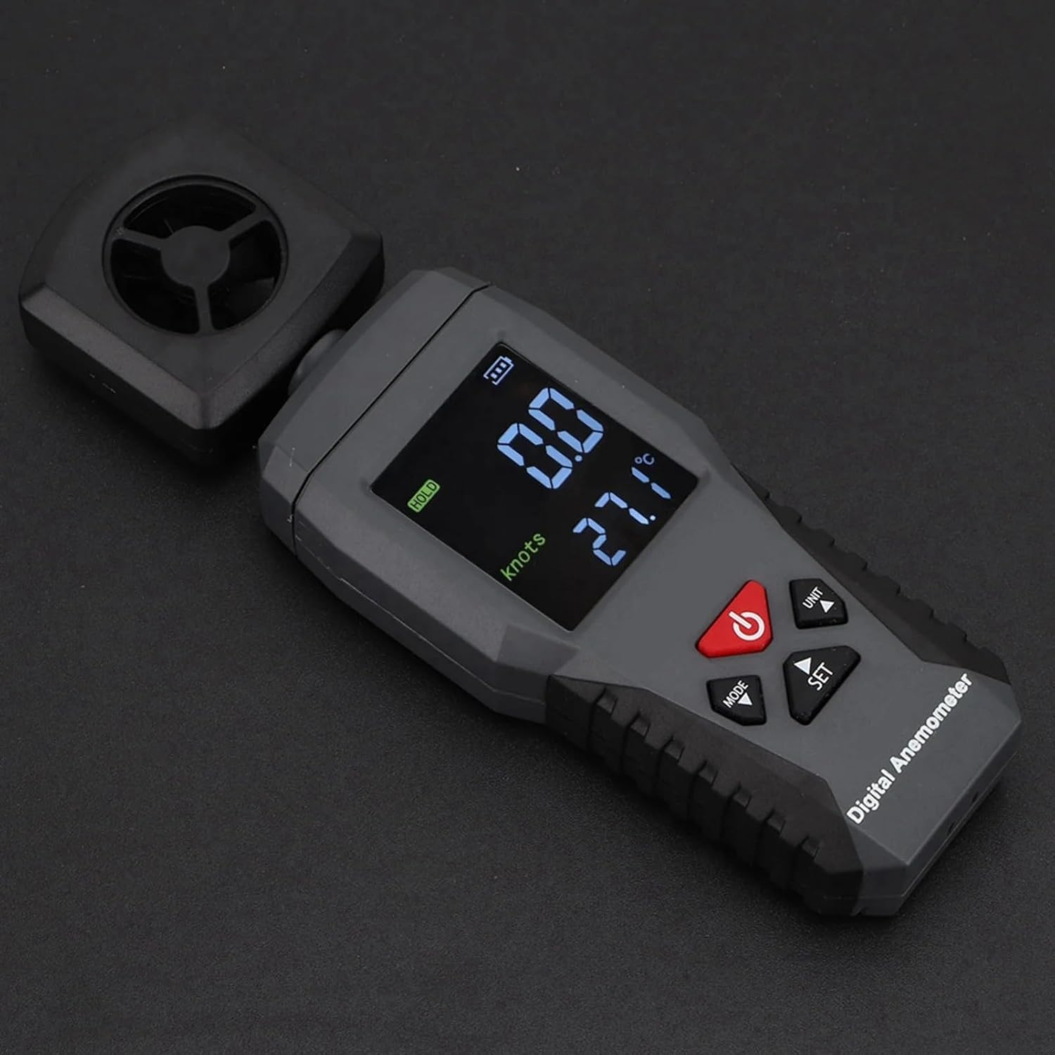 Wind Gau, Portable Handheld Anemometer Wind Speed Meter image number 1