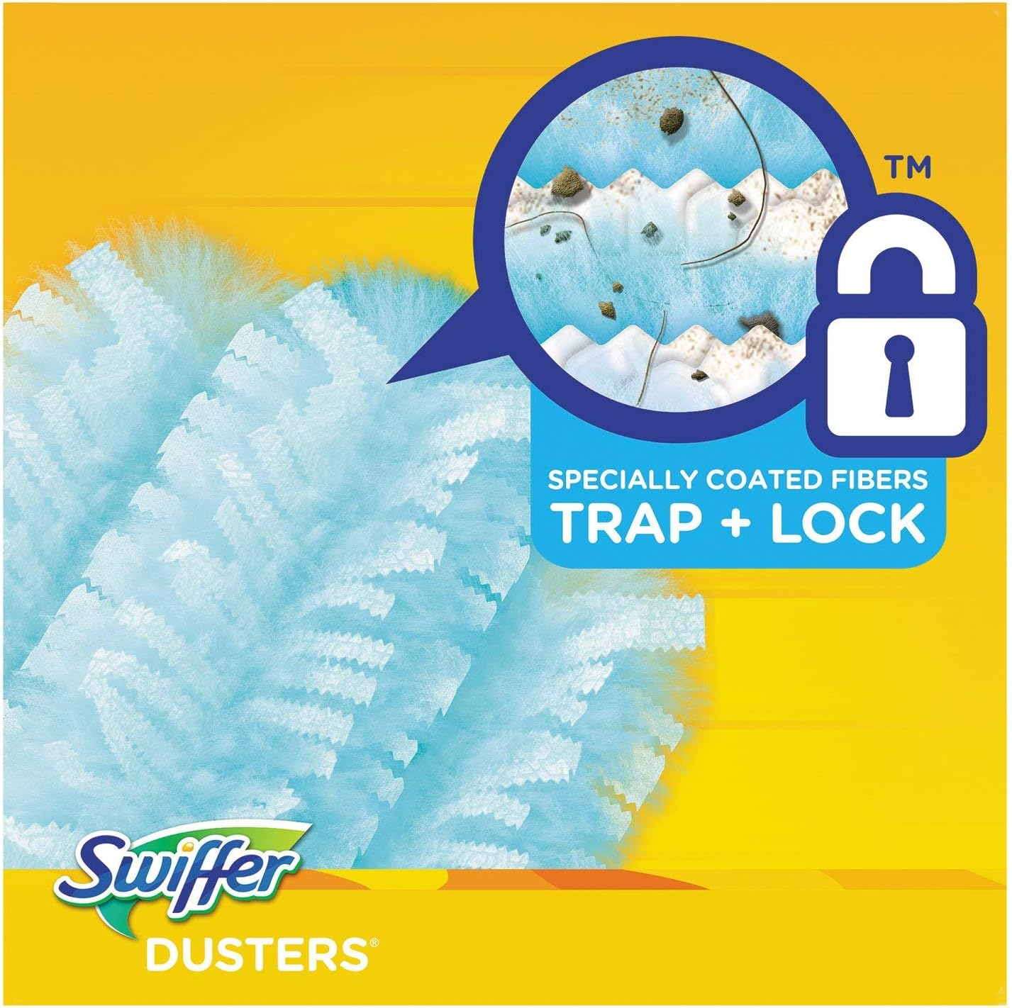 Swiffer Unscented 180 Dusters Refills Only, 10 Count per Pack - 4 per Case. image number 2