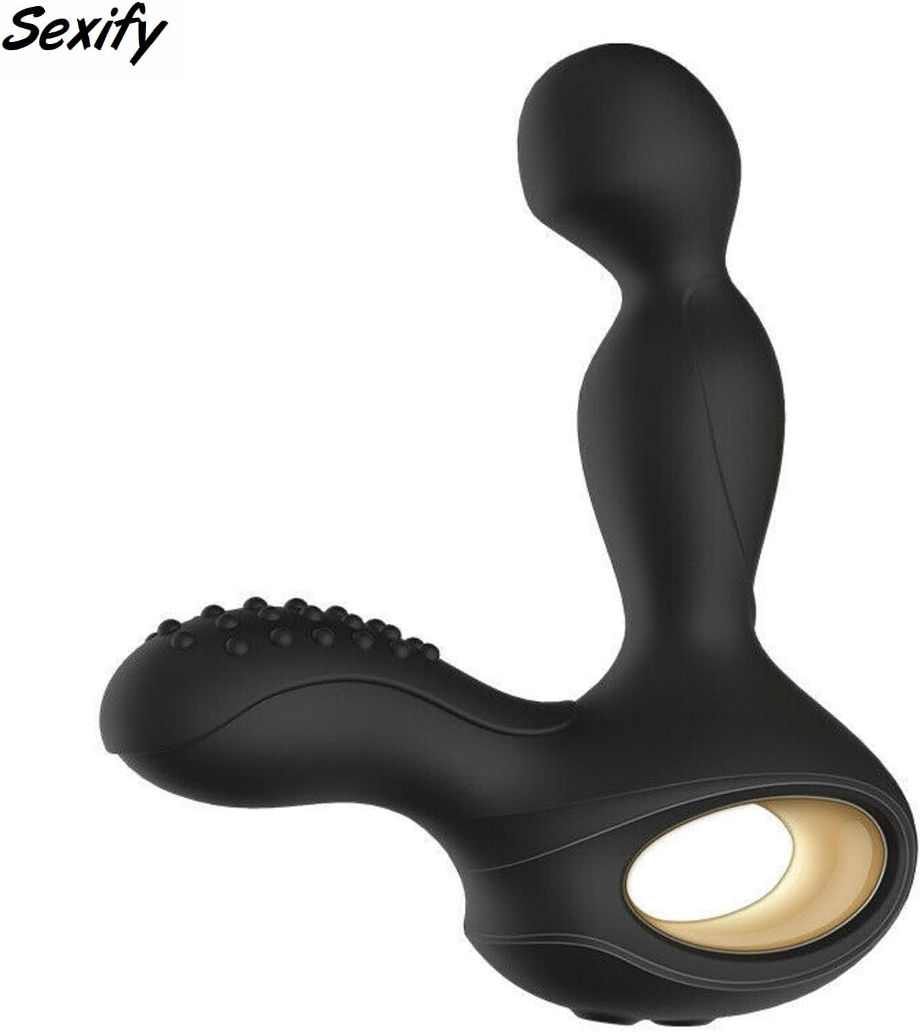 360&deg; Rotating Vibrating Anal Plug, G-Spot Anal Butt Plug Dildo Sex Toy for Men Vibrator Stimulator with Powerful Modes, Prostate Massager Anal Vibrator Remote Control Adult Sex Toys image number 3