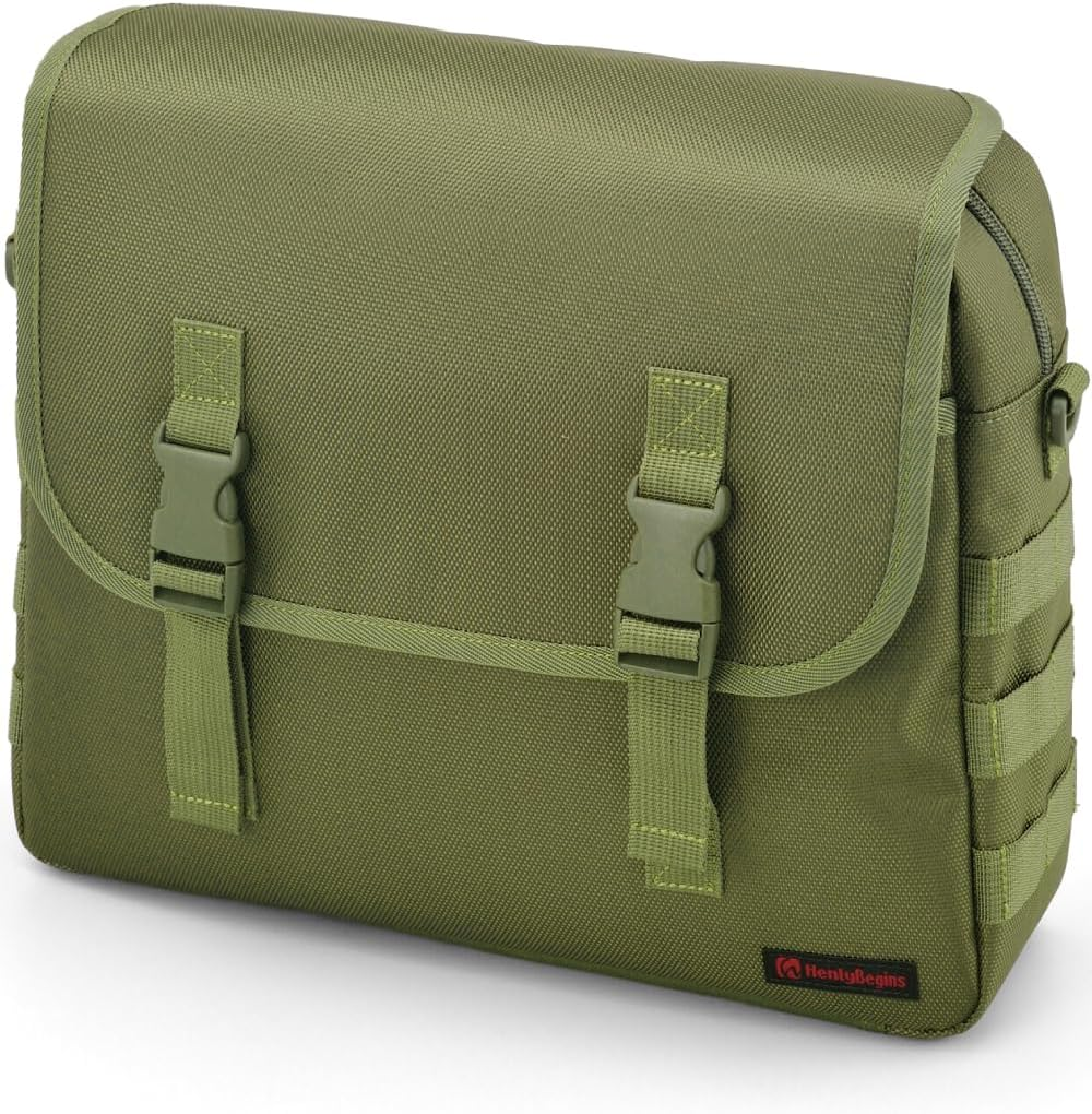 Henly Begins 30822 Daytona Motorcycle Side Bag 10L Saddle Bag DHS-25 Black