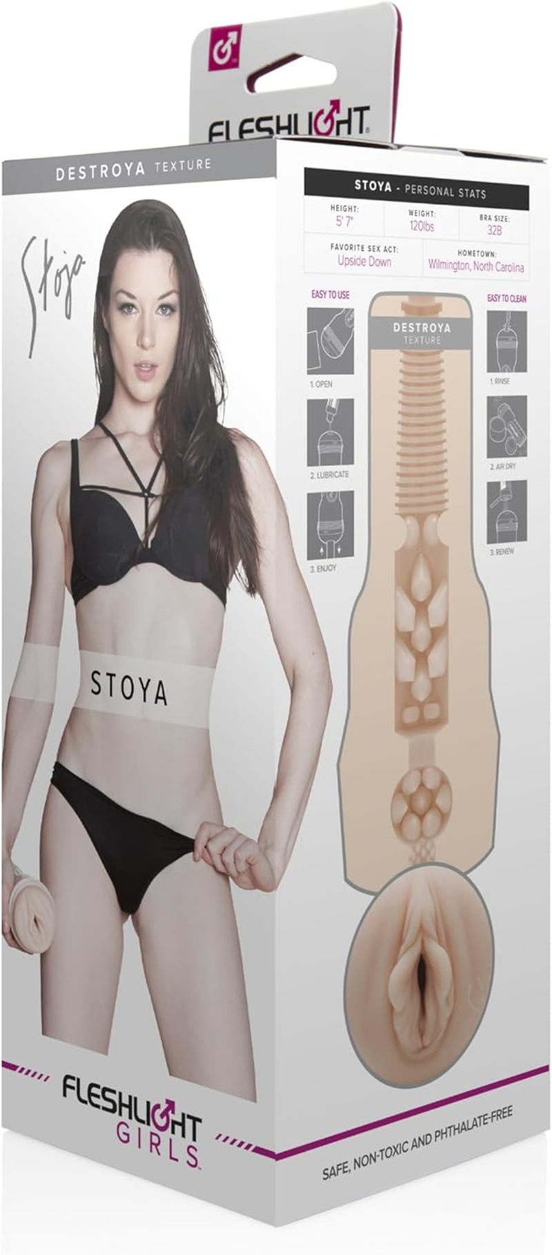 Fleshlight Girls | Stoya | Destroya Texture | Male Masturbator image number 5