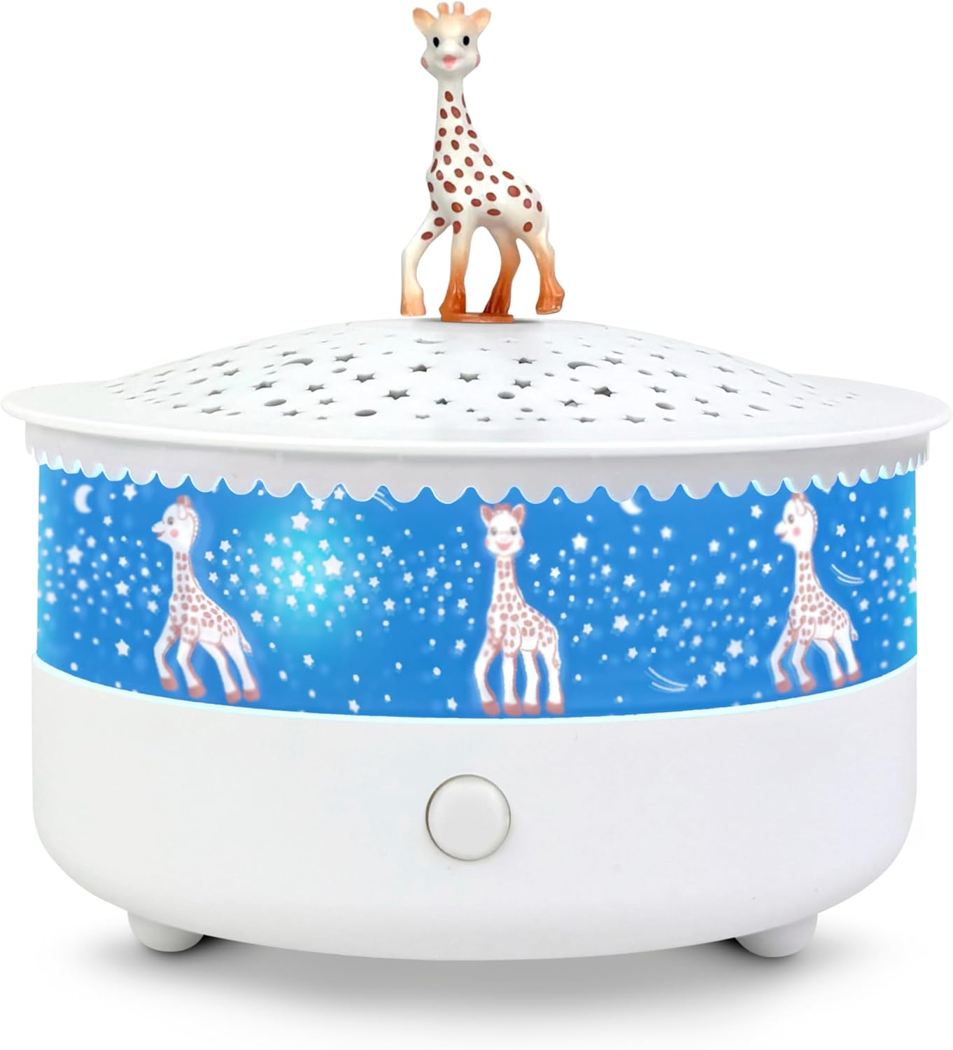 Trousselier 6260815 Sophie the Giraffe Starry Sky Night Light with Music, Night Light with Schrip, Starlight, Sleep Aid, Music Box for Children image number 4