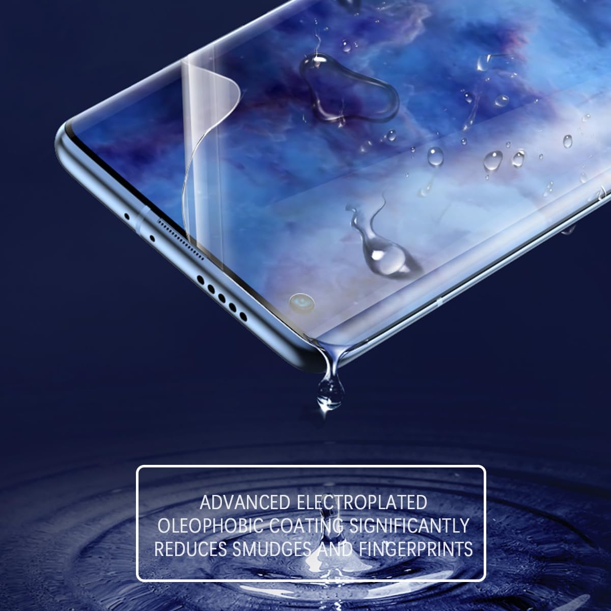 Glcrrpu Pack of 2 Matte TPU Screen Protectors for Huawei Pura 70 Pro (6.8 Inch), Hydrogel Anti-Glare Screen Protector, Anti-Glare Screen Protector, Anti-Fingerprint, Anti-Scratch image number 4