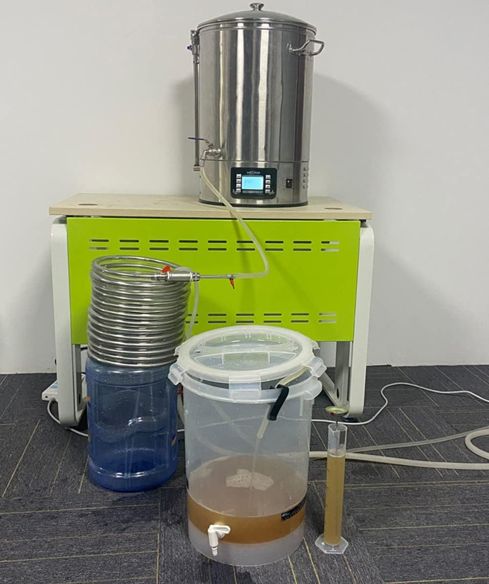 Wort Chiller, Counterflow Wort Chiller Stainless Steel Cooling Tube Heat Exchanger Coolingcoil image number 5