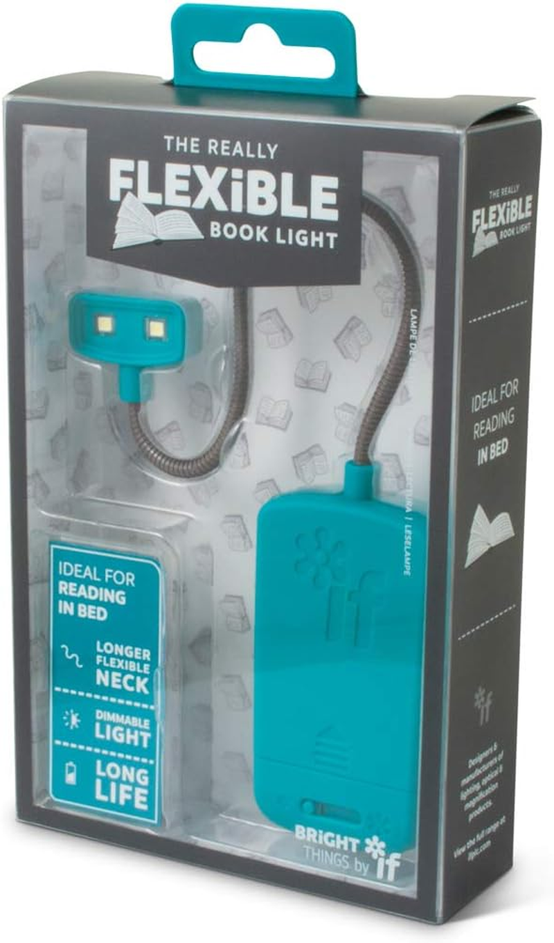 The Really Flexible Book Light - Grey - Blue image number 3