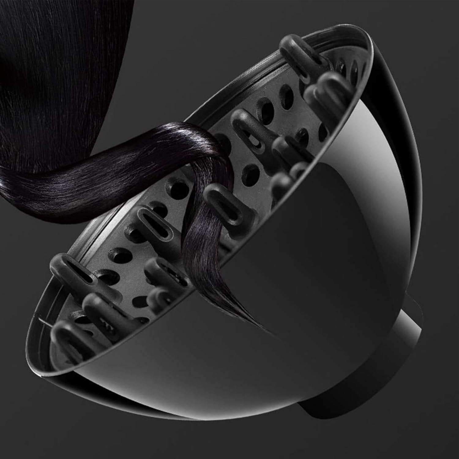 Gihioue Diffuser Attachment for Hair Dryer - Blow Dryer Diffuser for Curly Hair | Fit 1.4-Inch to 2.6-Inch Diameter, Diffusing Accessories for Barbershop Salon College Dorm Hairdressing Home image number 2