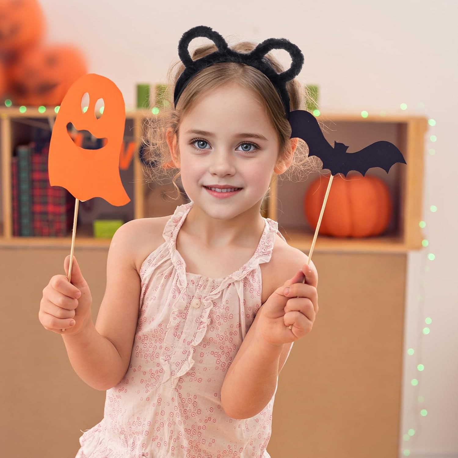 OJIOUI 3 Pieces Bear Ear Headbands, Cute Cartoon Ear Headbands for Dress Up, Birthday Party, Masquerade, Photography, Cosplay image number 5