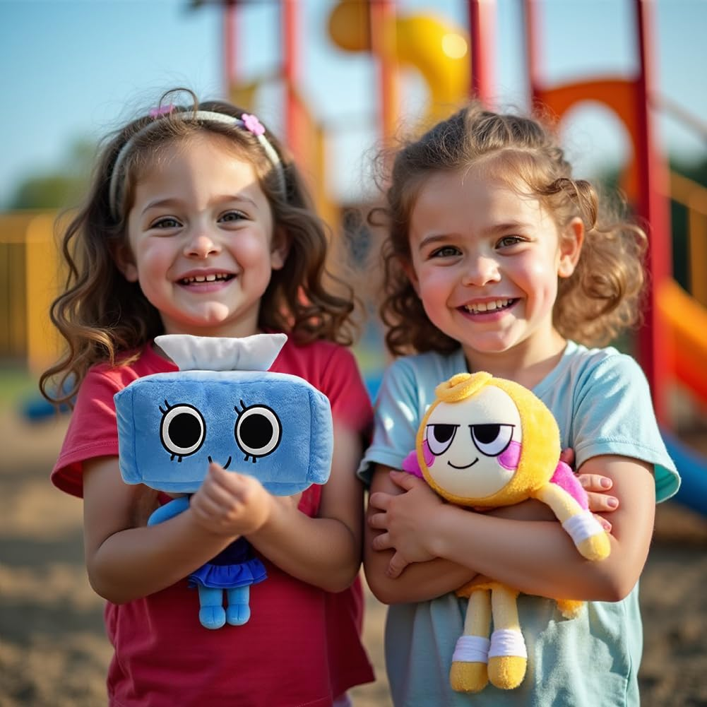 Dandy'S World Plush Toy, 13 Inch Soft Cuddly Toy, Cute Plush Toys for Children, Boys and Girls Aged 4 5 6 7 8 9 10+ Fans, Ideal for Birthdays (Tisha) - 8 Pieces. image number 5