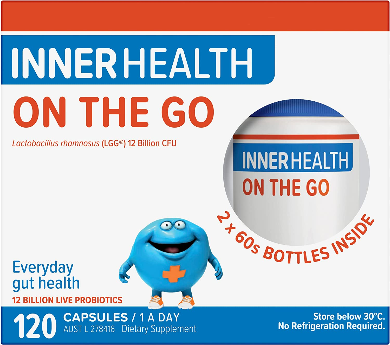 Inner Health on the Go 120 Capsules image number 1
