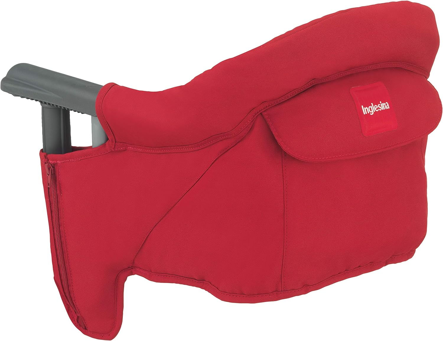 Inglesina Fast Table Chair - Award-Winning Convenient Baby High Chair - Use at Most Tables or Restaurants without Leaving Scratches (Red) - Black image number 3