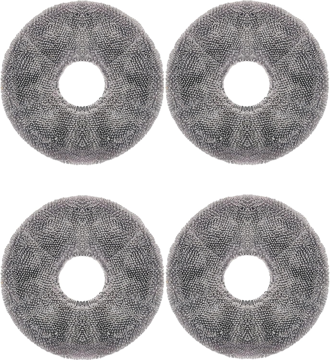 YBVABE Mop Pads Only for Dreame L10S Ultra Robot Vacuum Cleaner【Not for L10S Pro Ultra Heat / L10S Ultra Gen2 / X40 Ultra】&ndash; Replacement Microfiber Mopping Cloths, Washable Mop Cloth Pads Accessories image number 6