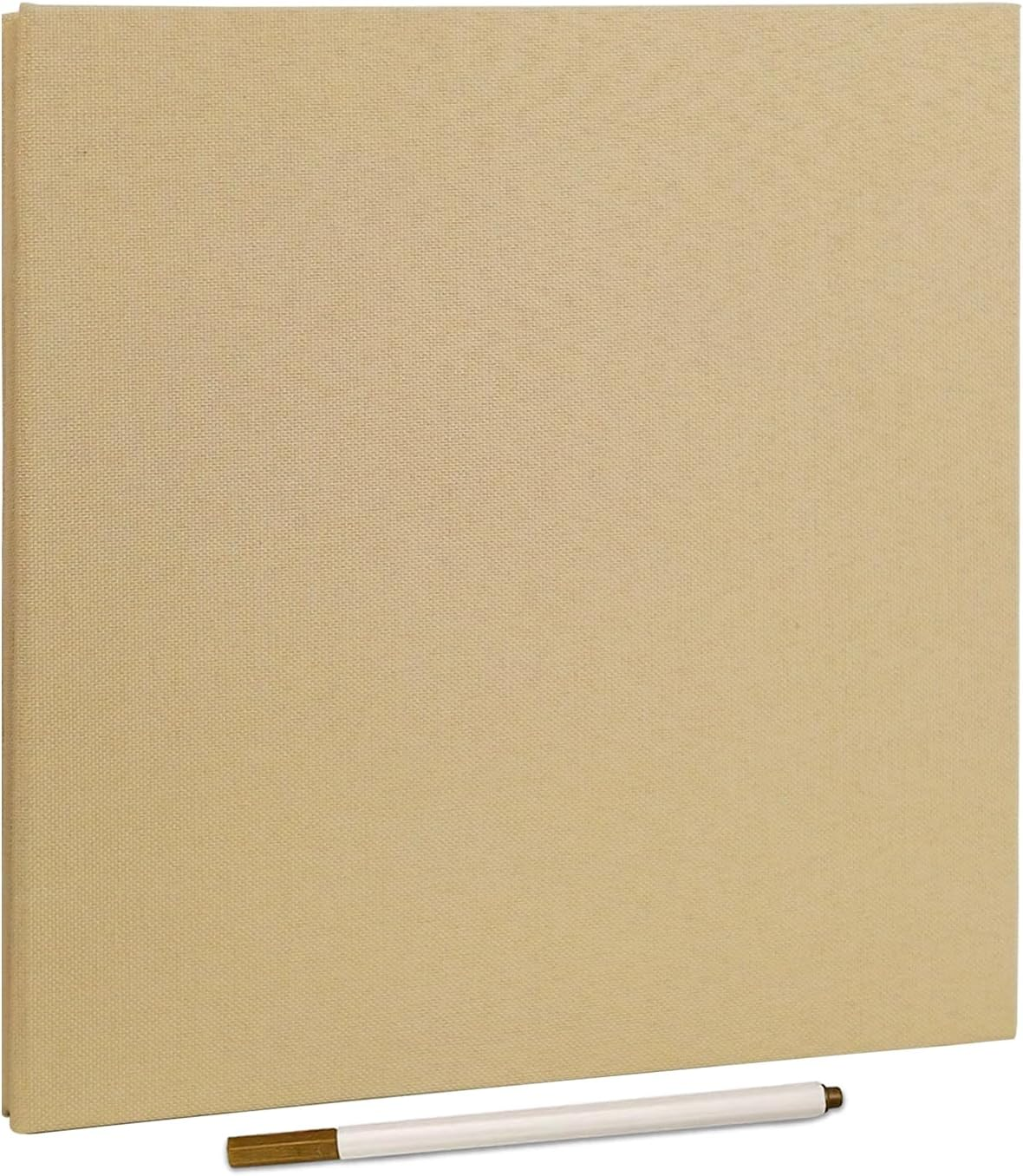 Large Photo Album Self Adhesive for 4X6 8X10 Pictures Scrapbook Magnetic Album DIY Scrap Book 40 Sticky Pages with a Metallic Pen, Blue